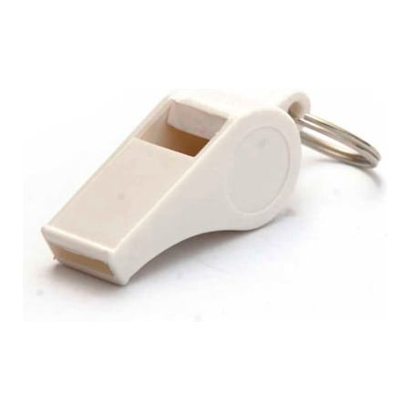 Kemp Usa Kemp Plastic Pea Whistle, White,  10-423-WHI